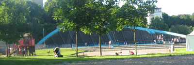 Outdoor pool at Eriksdalsbadet